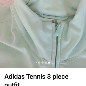 Adidas Light Green Tennis Jacket